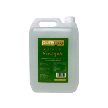 Puregro Distilled Malt Vinegar 5ltr (1.69 fl.oz) (Box of 4)