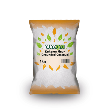 Puregro Kokonte Flour (Grounded Cassava) 1kg (Box of 6)
