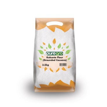 Puregro Kokonte Flour (Grounded Cassava) 3.5kg (Box of 5)