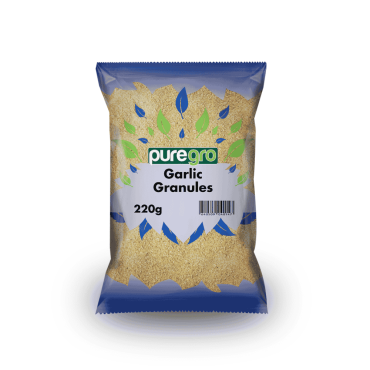 Puregro Garlic Granules 220g (Box of 10)
