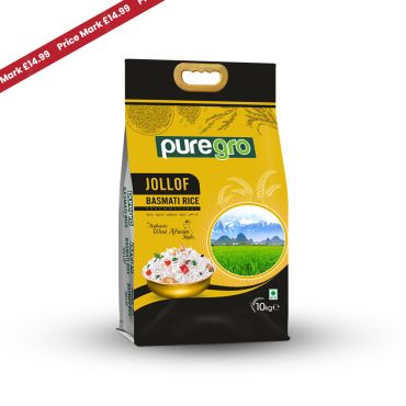 Puregro Jollof Basmati Rice 10kg PM £14.99