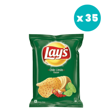 Lays Chilli Lemon 50g (Box of 35)