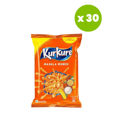 KurKure Munch Masala 75g (Box of 30)