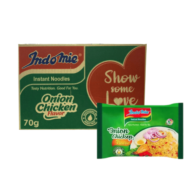 Indomie Nigerian Onion Chicken Noodles 70g (Box of 40)