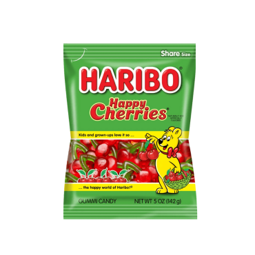 Haribo Happy Cherries 142g (5oz) (Box of 12)
