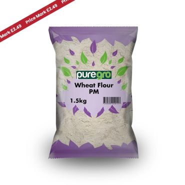 Puregro Wheat Flour 1.5kg PM £2.49 (Box of 6)