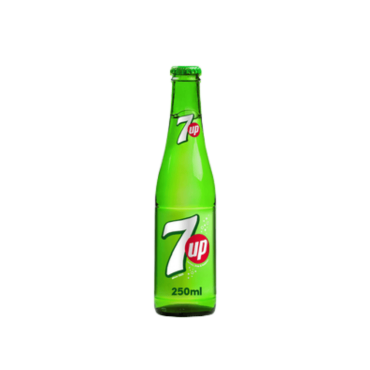 7up Glass Bottle 250ml (Pack of 24)