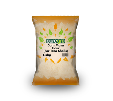 Puregro Corn Masa Flour 1.5kg (Box of 6) (Grade 25) (For Taco Shells)