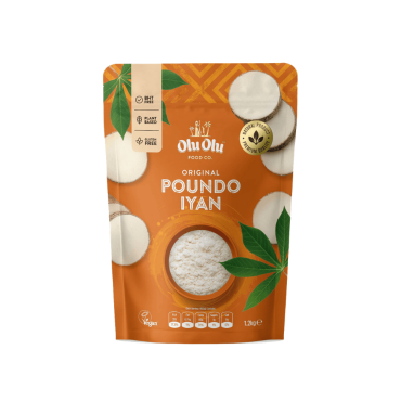 Olu Olu Pound'Ol Iyan (Pounded Yam) 1.2kg (Box of 10)