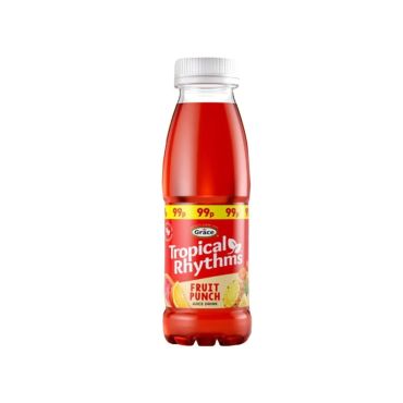 Grace Tropical Rhythms Fruit Punch Pet Bottle 330ml PM 99p (Box of 12)