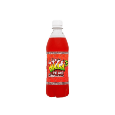 Bigga Fruit Punch 600ml (Box of 12) BBE 28 FEB 2026
