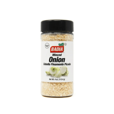 Badia Minced Onion 113.4g (4oz) (Box of 6)