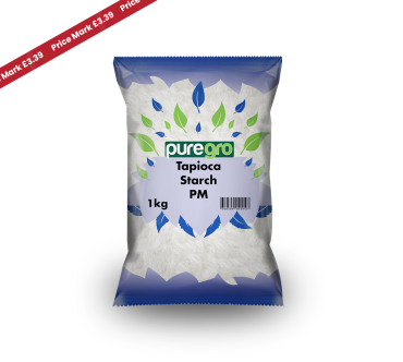 Puregro Tapioca Starch 1kg PM £2.49 (Box of 6)