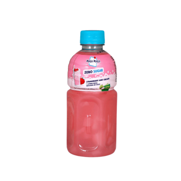 Mogu Mogu Nata De Coco Drink Strawberry & Cream Zero Sugar 320ml (Box of 24)
