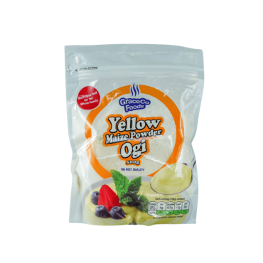 GraceCo Foods Yellow Maize Powder (Ogi) 500g (Box of 12)
