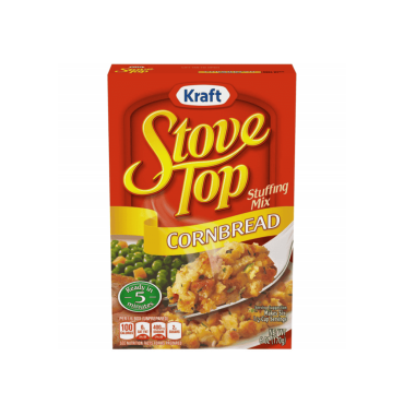 Kraft Stove Top Cornbread Stuffing 170g (6oz) (Box of 6)