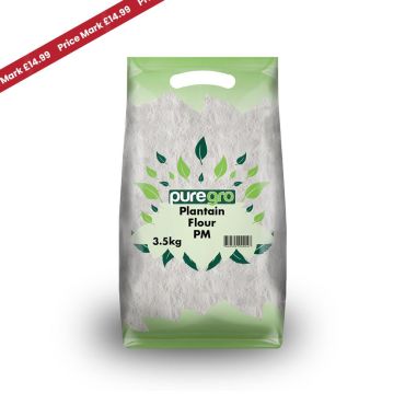 Puregro Plantain Flour 3.5kg PM £14.99 (Box of 5)