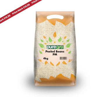 Puregro Peeled Beans 4kg PMP £9.99 (Box of 5)