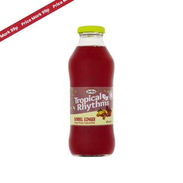 Grace Tropical Rhythms Sorrel Ginger Pet Bottle 330ml PM 99p (Box of 12)