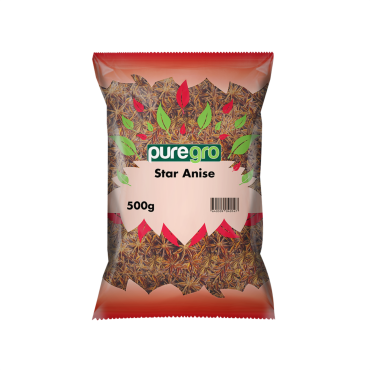 Puregro Star Anise 500g (Box of 6)