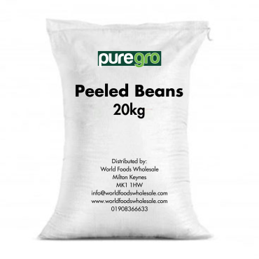 Puregro Bulk Peeled Black Eye Beans 20kg